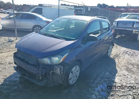 2017 Chevrolet Spark Ls Cvt from USA, damaged, VIN KL8CB6SA1HC748646